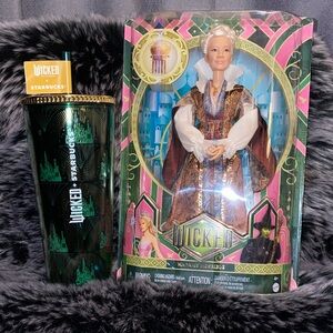 Starbucks Wicked Green and Black Tumbler